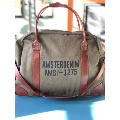 Foto van Amsterdenim bag Abel Army Green