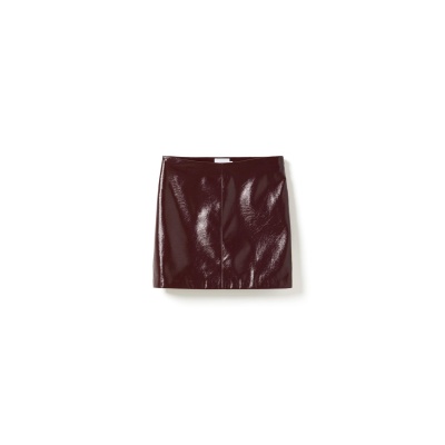 Foto van PRE-ORDER! NOELLA LOVETTA SKIRT MINIROK BURGUNDY