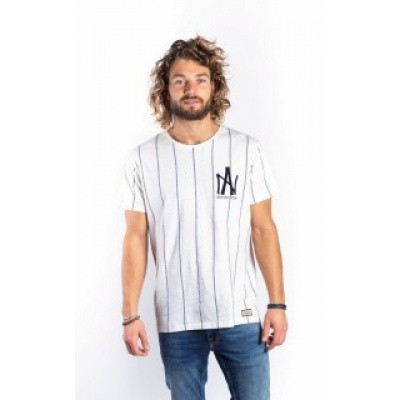 Foto van Amsterdenim T-shirt Jan Kees Off-white