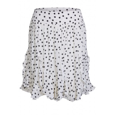 Foto van Set Skirt Polkadot Style 64992 off white / black