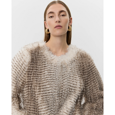 Foto van SOFIE SCHNOOR FULLA JACKET FAUX-FUR/FEATHER 