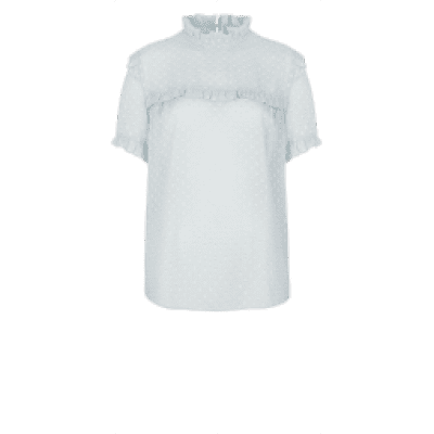 Foto van Dante6 Endless dot jacquard top Mint green