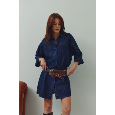 Foto van NOELLA LEOLANI SHIRTDRESS DENIM