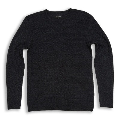 Gabba Robin O-neck knit Slate blue melange Gabba Robin O-neck knit Slate blue melange