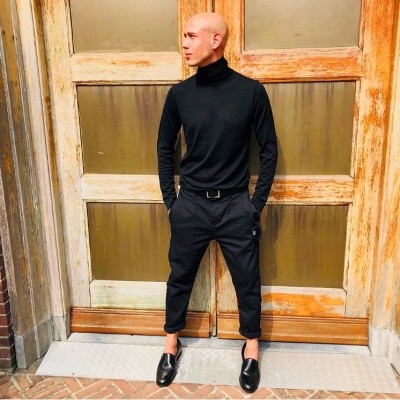 Strellson Turtle Neck Black Strellson Turtle Neck Black