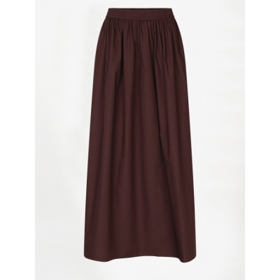 Foto van DANTE6 GISOLE MAXI SKIRT CACAO BERRY