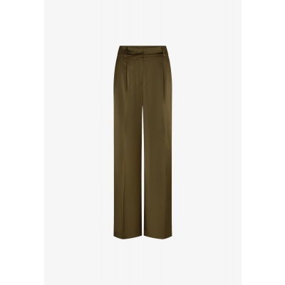 Foto van DANTE6 JULES BOLD SATIN SMART PANTS MOSS/OLIVE