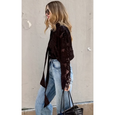 Foto van GESTUZ ANUK ZIJDE BLOUSE