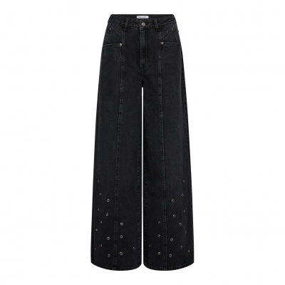 Foto van CO'COUTURE SIF EYELET WIDE LL JEANS [LONG LENGTH]
