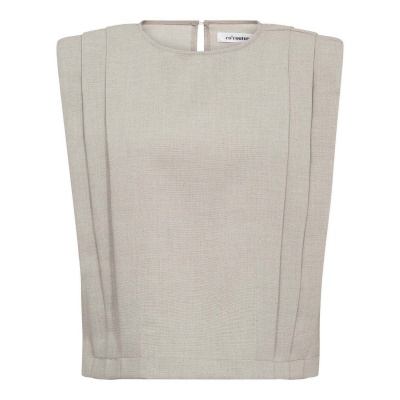 Foto van CO’COUTURE MAVA PADDED PLEAT TOP *BOXY/OVERSIZED!