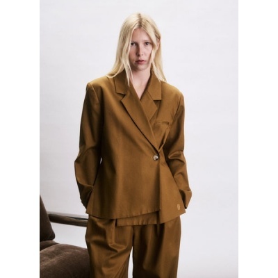 Foto van JIJI STUDIO PARIS RAY BLAZER, OCHER
