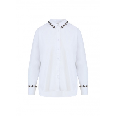 Foto van COSTER COPENHAGEN SHIRT WITH STONES BLOUSE