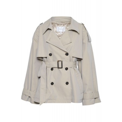Foto van GESTUZ BIRDIE OVERSIZED SHORT TRENCHCOAT