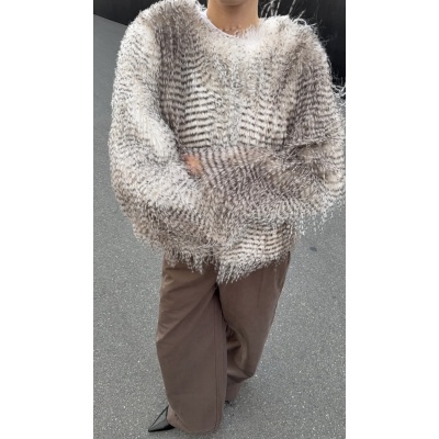 Foto van SOFIE SCHNOOR FULLA JACKET FAUX-FUR/FEATHER 