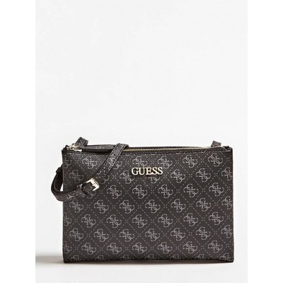 Foto van Guess Cross Body Bag Maci Mini logo Black
