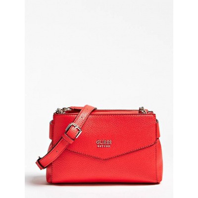 Guess Cross Body Bag Colette mini Red Guess Cross Body Bag Colette mini Red