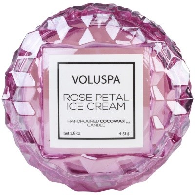 Foto van Voluspa Macron Candle Rose Petal Ice Cream