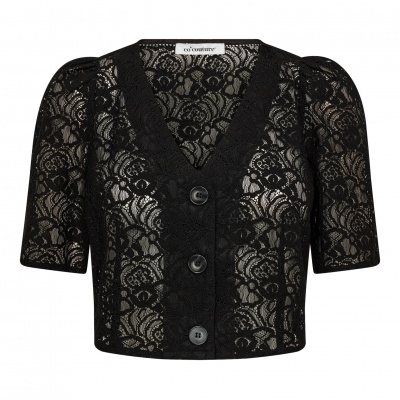 Foto van CO’COUTURE LEROY LACE CROP SHIRT