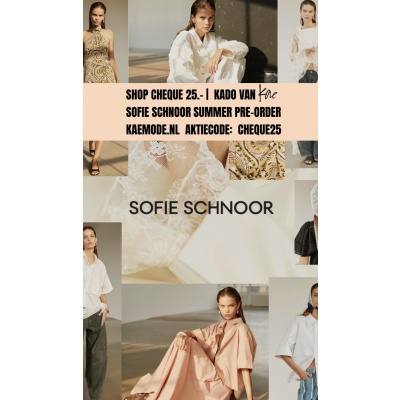 Foto van SOFIE SCHNOOR SUMMER | PRE-ORDER MET €25 SHOPCHEQUE