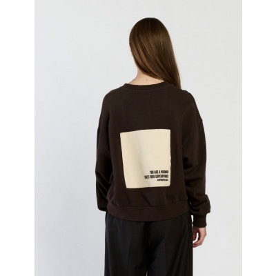 Foto van SPOOQ THE LABEL LUCY SWEATER BROWN