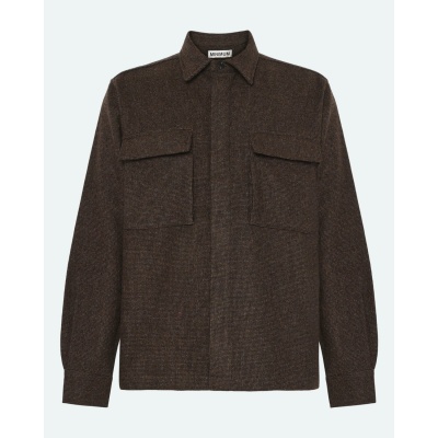 Foto van MAN. MINIMUM MAXSON OVERSHIRT BROWN