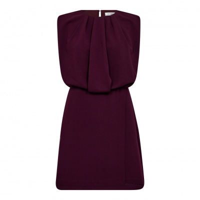 Foto van CO’COUTURE FALCON PLEAT MINI DRESS PLUM