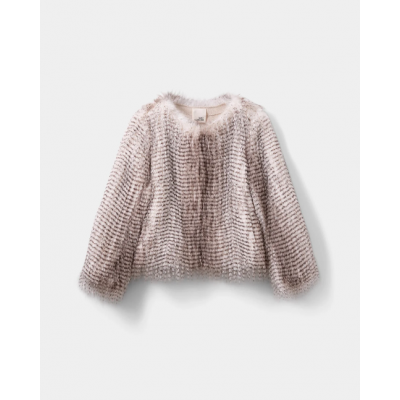 Foto van -10% SOFIE SCHNOOR FULLA JACKET FAUX-FUR/FEATHER