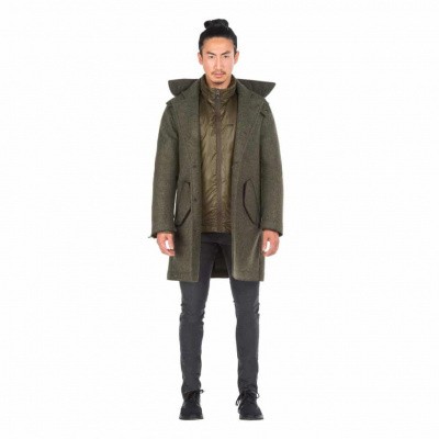 Foto van Koll3kt Wool Parka 444 Army