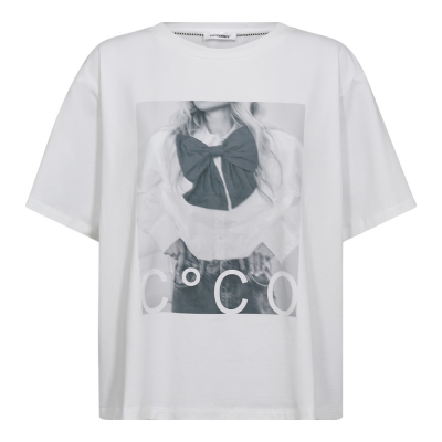 Foto van CO’COUTURE SIARA BOW OVERSIZE TEE STRETCH