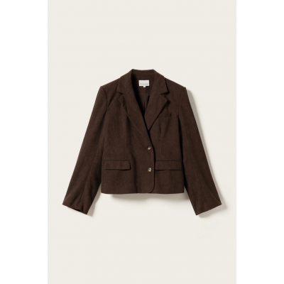 Foto van NOELLA LAUR BLAZER BROWN CORDUROY 