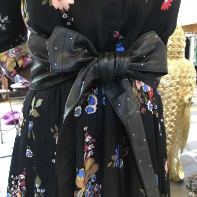 Set Black Studs Belt STYLE 63186 Set Black Studs Belt STYLE 63186