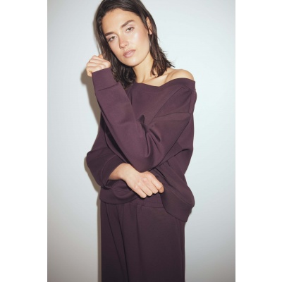 Foto van NOELLA MEILANI TOP BURGUNDY