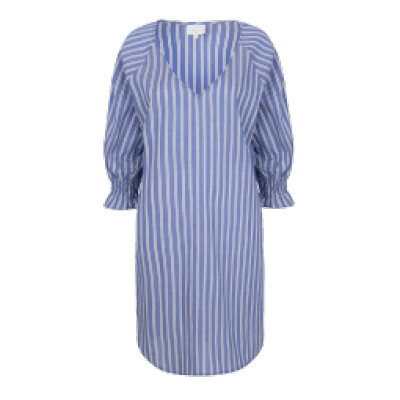 Foto van Dante6 Ashby striped dress Blue