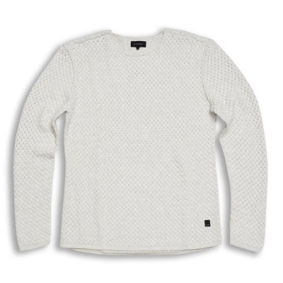 Gabba Mikkel O-neck knit off white Gabba Mikkel O-neck knit off white