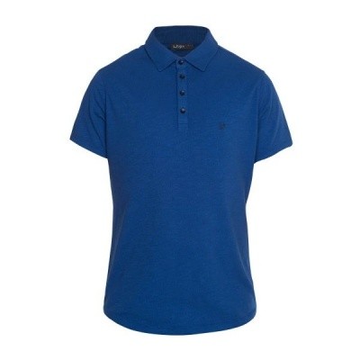 Koll3kt Park Smart Polo luxury Slub Jersey Hightech Blue Koll3kt Park Smart Polo luxury Slub Jersey Hightech Blue