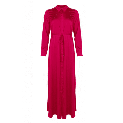 Foto van Maria Tailor Daisy dress Deep pink