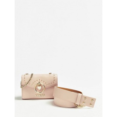 Foto van Guess Riem heuptas studs Lichtroze