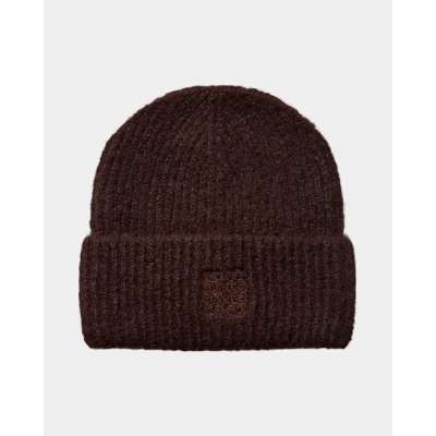 Foto van SOFIE SCHNOOR GABINE BEANIE *IN DARKBROWN & WARMBROWN