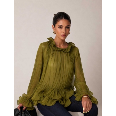 Foto van RUFFLE BLOUSE 