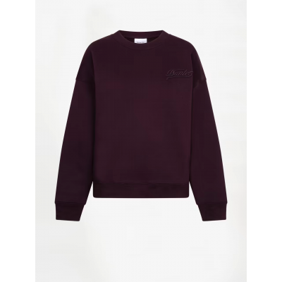 Foto van DANTE6 MORRISON RELAXED LOGO SWEATER DARKPLUM