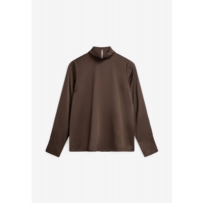 Foto van MINIMUM PAULINA BLOUSE *IN BROWN & GREEN