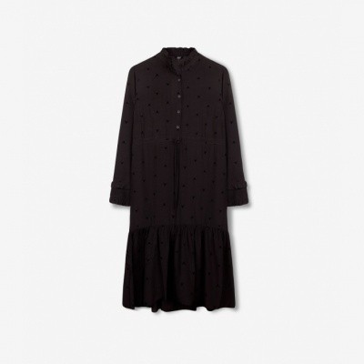Alix the Label Woven Bull Long Dress Alix the Label Woven Bull Long Dress