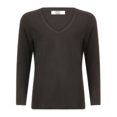 Foto van COSTER COPENHAGEN HEART LONG SLEEVE V-NECK T-SHIRT 