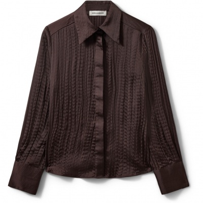 Foto van SOFIE SCHNOOR WILDA FITTED SHIRT BLOUSE SATIN