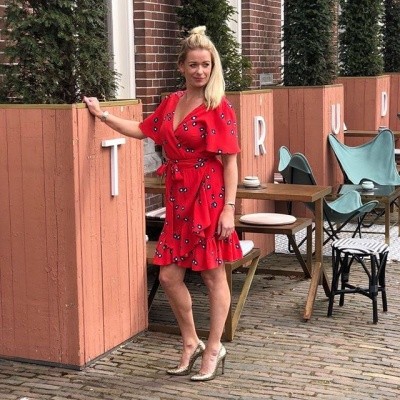 Foto van Set wrap dress Style 61796