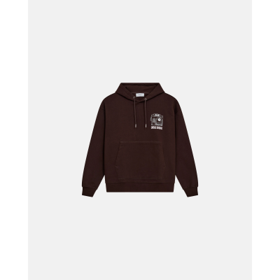 Foto van MAN | RESTERÖDS ELLIOT BACKPRINTED HOODIE