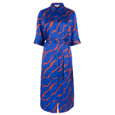 Foto van Dante6 Misty print Dress Rebel Blue