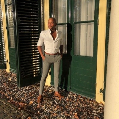 Foto van Plain Pant Josh grey melange