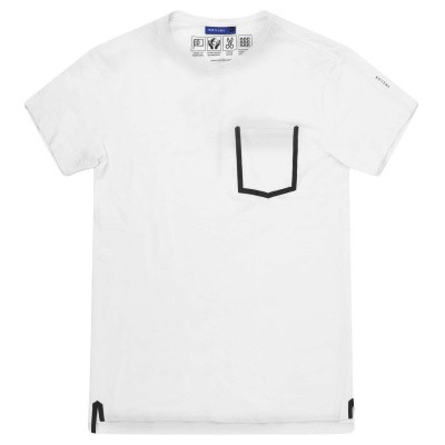 Foto van Koll3kt Taped Pocket Tee White