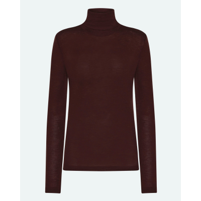 Foto van MINIMUM PERNILLES TURTLENECK MERINO FUDGE